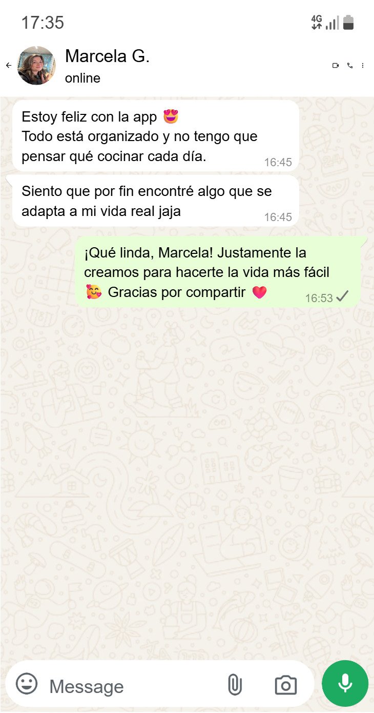 An eighth screenshot of positive feedback.